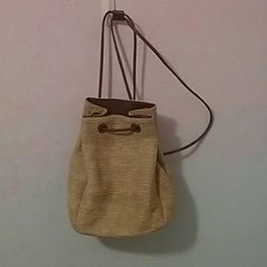 Mini backpack/drawstring bag